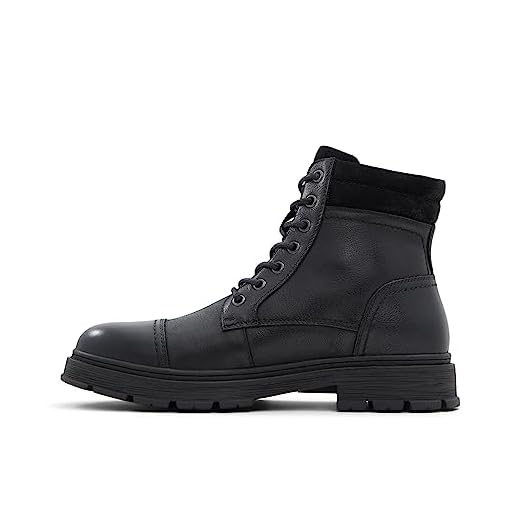 ALDO Men's Atwood Combat Boot, Other Black, 10.5