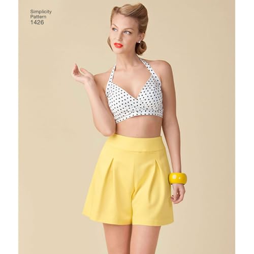 Simplicity 1426 Women's Vintage Fashion 1950's Bra Sewing Pattern, Sizes 14-22 - Thumbnail 4