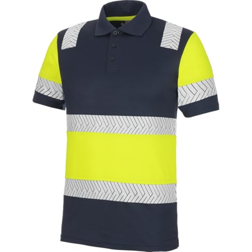 Polo haute visibilité jaune marine Würth Modyf vêtement pro