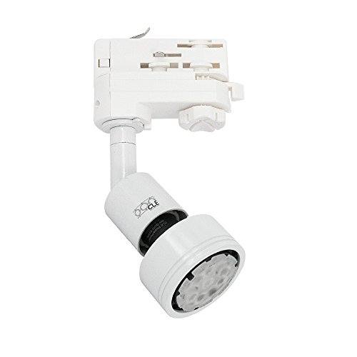 CLE Puri GU10 Blanco 3 fases de foco apto ERCO Global Carril Max. 50 W