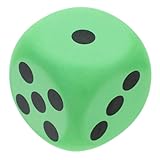 Cabilock Dadi Di Schiuma Grandi Colori Vivaci Per Attività Dadi Da Gioco Giganti Da 8 Cm ...