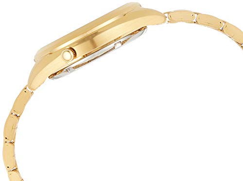 Image of Seiko SNKL28 Gold Stainless Steel Band Wrist Watch, Strap