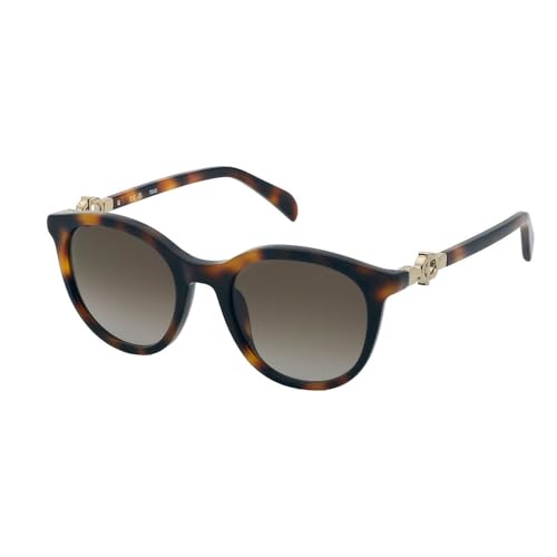 Lunettes de soleil Tous acétate femme monture écaille foncée 140x20 De Rigo