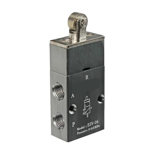 Vanne s3v-M5 mécanique à double position et commutation par galet fluide - 2
