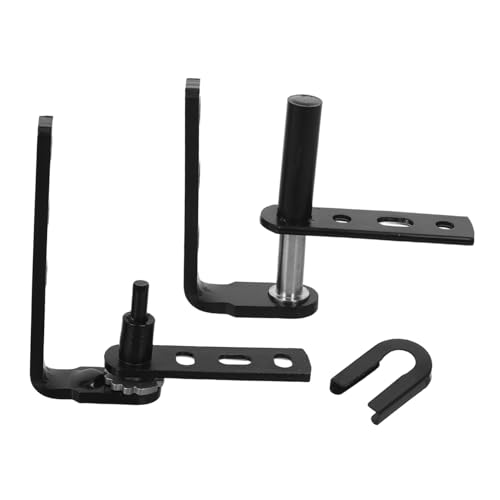 ULTECHNOVO 2個ステンレス製自動閉鎖重荷重スイングドアヒンジ 左右両開き重力設計 静音滑らか操作 サルーン ルーバードア用屋内外ハードウェ