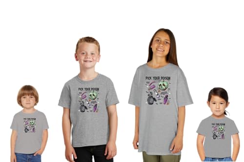 Halloween Choose Your Poison Graphic T-Shirts for Boys & Girls