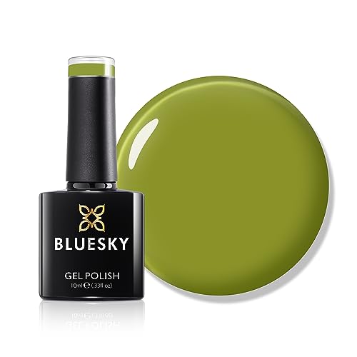 Bluesky Gel Nail Polish 10ml Funny Money - AW2307 Green Soak-Off Gel Polish for Manicure Professional Salon & Home Use Long Lasting Chip Resistant Requires Curing Under UV/LED Lamp