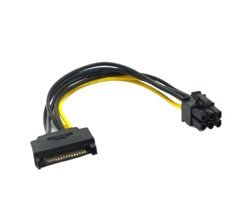 Cable adaptador convertidor SATA a PCI-E de 20 cm miniatura 3