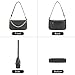 Clutch Purses Shoulder Bag for Women Womens Crossbody Clutch Purses 90s Y2k Bags with Long Strap and Top Zipper Closure