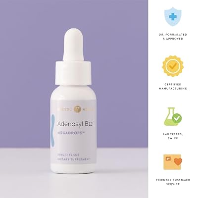 Holistic Health Adenosyl B12 MegaDropsTM 28ML (.95 FL oz)
