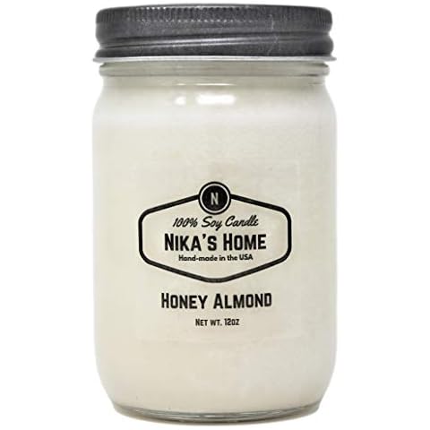 Nika's Home Honey Almond Candle Cover