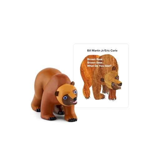 Image of Tonies Brown Bear Audio Toy Figurine from Brown Bear and Friends by Bill Martin Jr. and Eric Carle