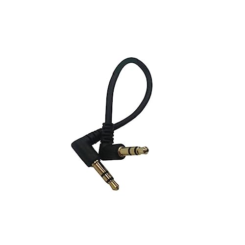 Cable Extensión Auxiliar Audio Macho a Macho 3.5mm 2pcs miniatura 3