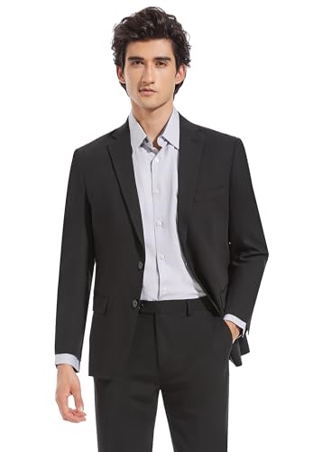 Lucky Brand Men's Stretch Suit Jacket, Notch Lapel, Two-Button Closure