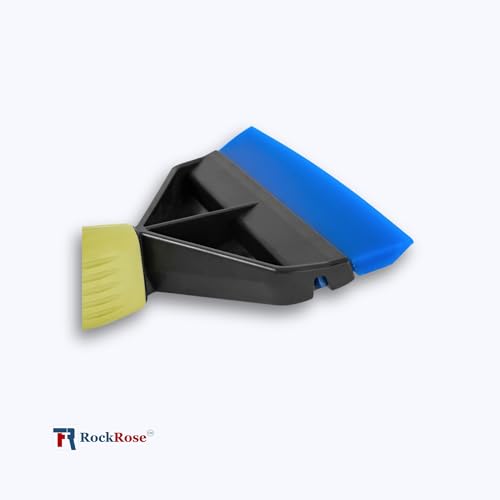 Image of RockRose Comfort Glide Window Wiper Squeegee Effortless Cleaning & Film Installation with Soft TPE Handle for Secure Grip on All Glass Surfaces