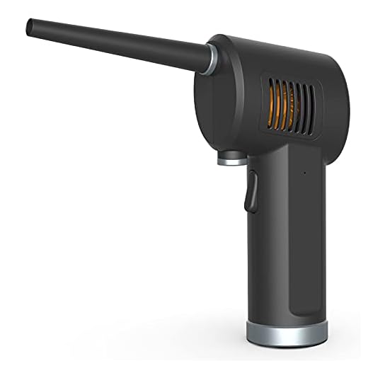 Compressed Air Duster, New Generation Canned Air, 33000 RPM Electric Air Can for Computer Keyboard Electronics Cleaning, 6000mAh Rechargeable Battery, Reusable Dust Destroyer