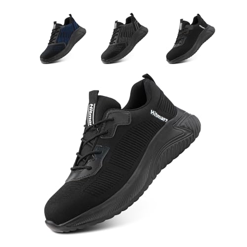 Zapatos de Seguridad Hombre Mujer Zapatillas de Trabajo con Punta de Acero...