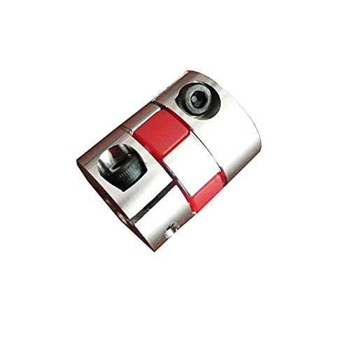 SUOFEILAIMU-PHONE CASE Metal Coupler 1PC Flexible Coupling Shaft Coupler for Stepper Motor Connector D20 L25 Jaw (Inner Diameter : 6mmx10mm)