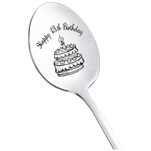 13th Birthday Spoon for Girls Boys by RFTWXHPN Cover
