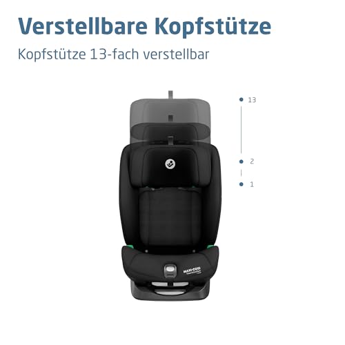 Maxi-Cosi Titan S Comfort i-Size, Kindersitz, 76–150 cm, Authentic Black – Ansicht 6