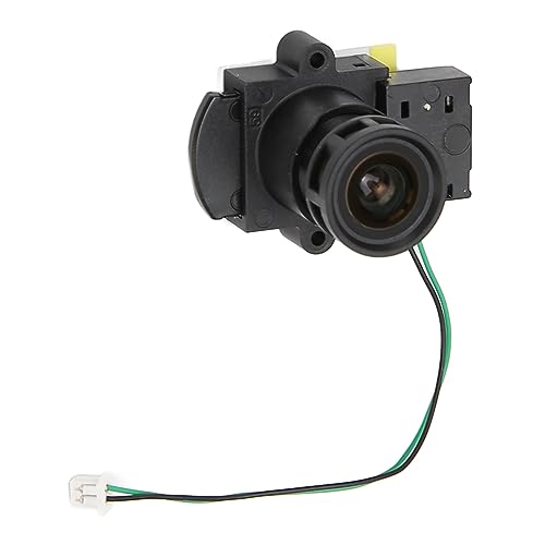 Obiettivo per Fotocamera HD da 8 MP, Obiettivo F1.0 Universale a Fuoco Fisso Obiettivo per Telecamera di Sicurezza a Luce Calda a Colori Grandangolare da 104 Gradi da 104 Gradi