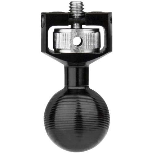 Image of Kupo Super Knuckle Ball with 1 /4 inch-20 Screw for Camera and Accessory Mounting, CNC Aluminum Ball with Anti-Slip Base for Super Knuckle System (KG074411)