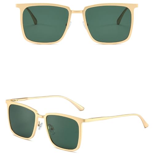 Lunettes de soleil monture métallique et finition rétro chic - 5