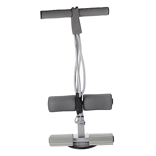 BIUDECO Upgrade Gray Portable Sit up Bar Suction Cups Abdomen Exerciser Fitness Equipment for Sit-up Device