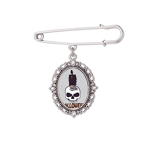 Broche de sorcière Halloween pour fixer un châle glissant ou décorer une robe M