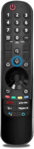 Riry Magic Mando para LG Smart TV con Puntero y Función de Voz - Mando a Distancia Universal Compatible MR21GA MR22GA MR23GA MR24GA, Control Remoto para LG UHD OLED QNED NanoCell 4K 8K TV