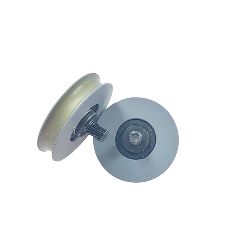 Elevator Door Rope Roller Round Groove OD65mm W15mm Bearing 6202 Lift Door Hanger Roller