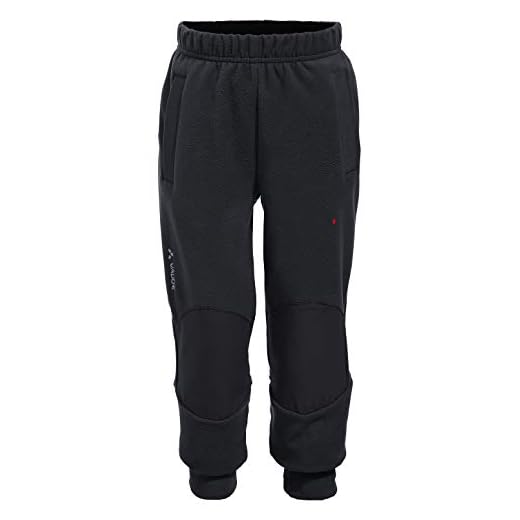 VAUDE Kids Karibu Pants III Pantalones, Unisex niños, Black, 98