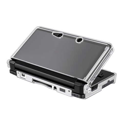 TNP 3DS Case   Ultra Clear Crystal Transparent Hard Shell Protective Case Cover Skin Accessory Compatible with Nintendo 3DS by TNP Products