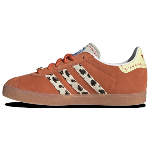 Adidas Originals Gazelle - Boys' Grade School (JI0073, Orange/White/Gum)2