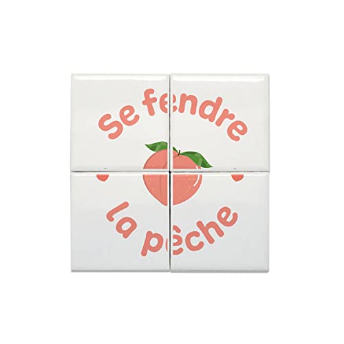 Carreaux céramique décoratif humour pour partager le rire d'un enfant chez soi