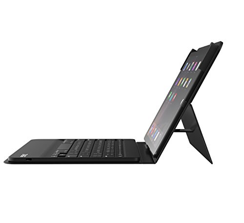 Zagg Id8Bsf-Bb0 Messenger Folio Case And Non-Backlit Bluetooth Keyboard For Apple Ipad Pro 9.7, Ipad 9.7, Ipad Air And Ipad Air 2 - Compatible With 2018 (G6) And 2017 (G5) 9.7 - Black #TOP2