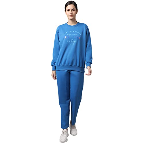 Image of Mack Jonney Fleece Printed Tracksuit for Women-SW 44 LOWER 002-P-V-140