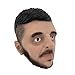 Gadluckki Zelensky Mask,Funny Novelty Presidential Mask, Halloween Realistic Latex Celebrity Costume Cosplay Headgear for Adult Old Man