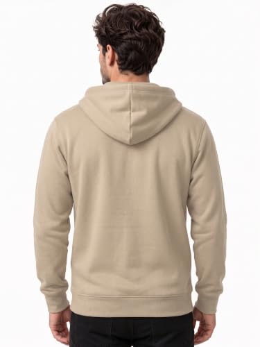 Image of XENOVAURBAN Zipper Hoodie for Men /Women | Unisex fit Cotton Fleece Hooded Sweatshirt - Zipper