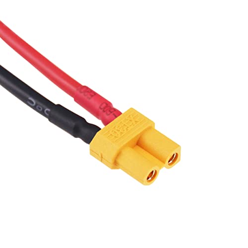 2 adaptadores XT30 macho a hembra para batería RC miniatura 4