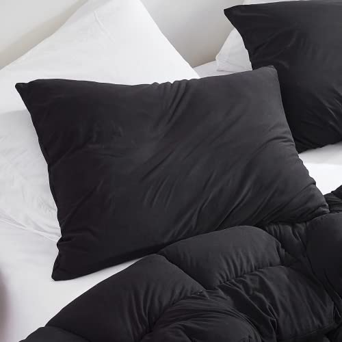 Summertime - Coma Inducer® Standard Sham - Black