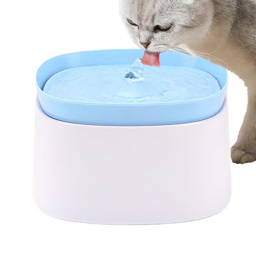 ペット用噴水 - 取り外し可能な猫用水飲み場、ポータブルペット噴水、犬、猫用動物給水用品, ペット用飲用噴水、自動循環フィルター猫用ライブウォーターマシン、インテリジェントペット用飲用噴水