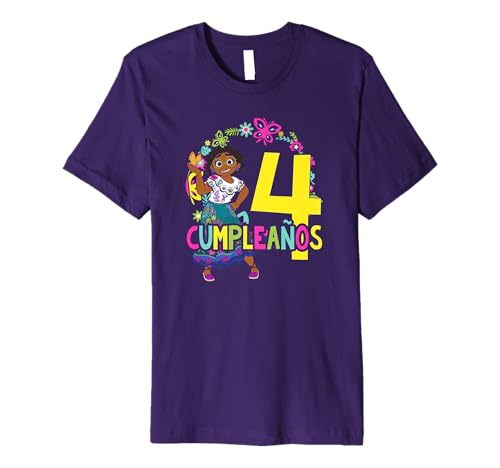T-shirt fille Encanto Mirabel 4 ans cadeau anniversaire Disney original