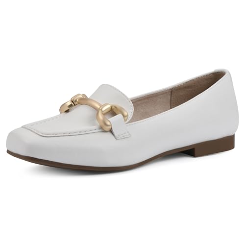 Image of CLIFFS BY WHITE MOUNTAIN Women's Bestow Moc-Toe Loafer Flat