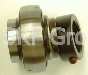 SKF G1103KRRB3 Agricultural Adapter Bearing Industrial Rubber Seal Eccentric Set Screw Locking Collar, Wide Inner Ring for Axles Driveshafts Shafts Output Inner Mount