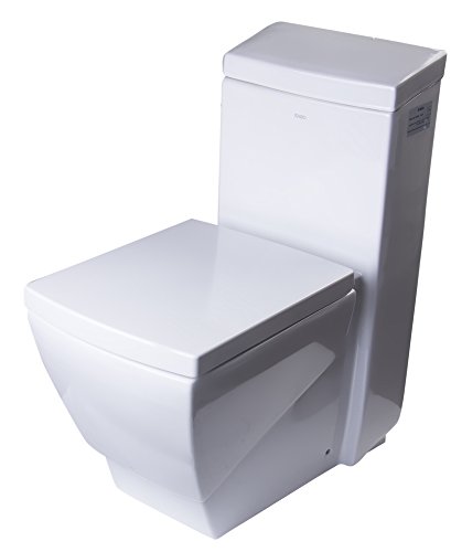 EAGO TB336 High Efficiency Eco-Friendly Toilet, 1-Piece
