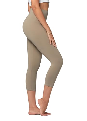 Image of Conceited High Waisted Ultra Soft Leggings for Women - Full Length, Capri Length and Biker Shorts - Available in Plus Size