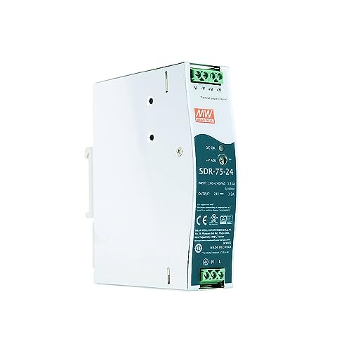 Fuente de alimentación conmutada SDR 480W 20A CA-CC Salida única Carril DIN SDR-480P-24 Convertidor de fuente de alimentación Transformador for automatización de fábrica Equipos electromecánicos, etc.