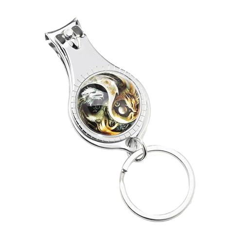 Llavero de metal coleccionable, abrebotellas, llaveros personalizados, cortaúñas, accesorios para mujer, llavero con cortaúñas