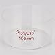 stonylab Kristallisierschale, Dickwandige Kristallisierschalen aus Hochwertigem Borosilikatglas für Kristallisation und Verdampfung im Labor, Flacher Boden, Ohne Ausguss, 300 ml
